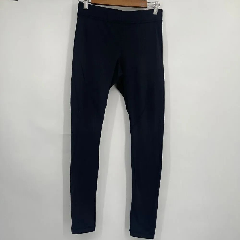 Lululemon Athletica Black Surge Tight Reflective Running Leggings Medium